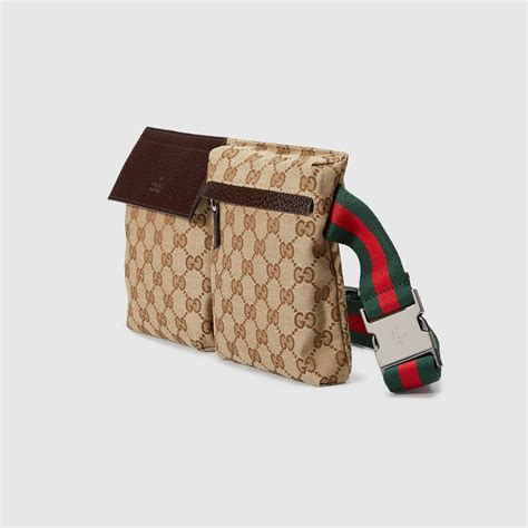 bandouliere homme gucci|Gucci leather belt bag.